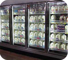 We work on commercial reach in coolers and other refrigeration appliances